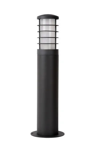 Парковый светильник Solid 14871/50/30 Lucide уличный IP54 чёрный 1 лампа, плафон белый в стиле современный E27 фото 2